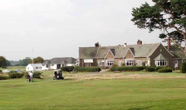 The gorse-lined fairways of Ganton