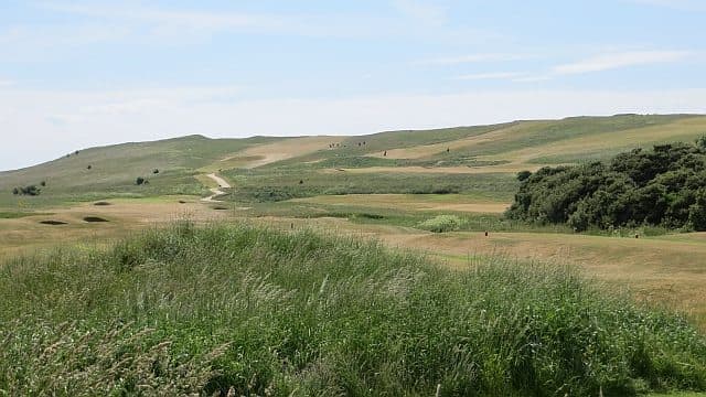 Gullane golf links, East Lothian